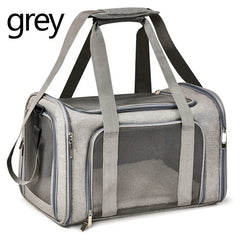 Dog Cat Carrier Bag Soft Carrier Side Backpack Pet Dog Travel Bags Airline Approved Transport for Small Dogs Cats Outgoing