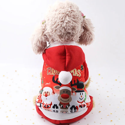 Christmas Dog Clothes Winter Pet Clothes