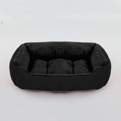 Bed for Dog Cat Pet Square Plush Kennel Medium Small Dog Sofa Bed Cushion Pet Calming Dog Bed House Pet Supplies Accessories