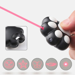 Pet Toys Cat USB Rechargeable Multifunctional Pet Laser Toy For Cats Interactive Funny Kitten Training Laser Toy Cat Accessories
