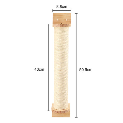 Cat Hammock Cat Tree Wall Mounted Wooden Furniture Scratcher