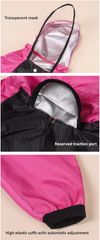 Pet Dog Raincoat Transparent Hooded Jumpsuit Waterproof Water Resistant Coat Clothes for Dogs Outdoor Pet Jacket Supplies
