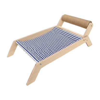 Pet Lounge Chair Portable Solid Cat Hammock