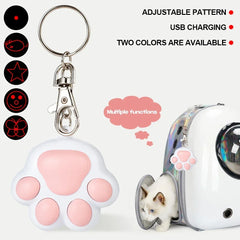 Pet Toys Cat USB Rechargeable Multifunctional Pet Laser Toy For Cats Interactive Funny Kitten Training Laser Toy Cat Accessories