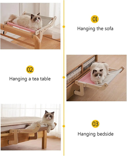 Bedside Bed Pet Nest Window Hanging Cat Bed