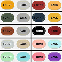 Waterproof Non-slip Pet Feeding Mat Custom Contrast Color Silicone Name ID Food Placemat For Dog Cat Easy Washing Carry