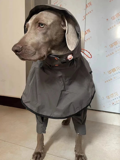 Waterproof Dog Raincoat Jumpsuit