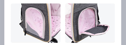 Portable Pet Cart Travel Transport Bag