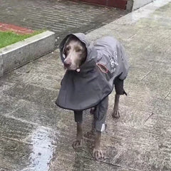 Waterproof Dog Raincoat Jumpsuit For Medium Large Dogs Rain Coat Outdoor Pet Clothes Puppy Doberman Labrador Husky Jacket
