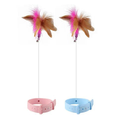 Cat Toys Feather Collar