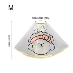 Pets Dogs Clothes Cloak Haircut Cloak Jacket For Dogs Cats Tear Stain Facial Care Waterproof Raincoat Cape Cloth Pet Supplies