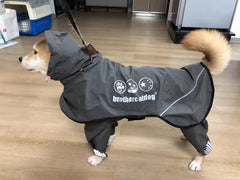 Waterproof Dog Raincoat Jumpsuit For Medium Large Dogs Rain Coat Outdoor Pet Clothes Puppy Doberman Labrador Husky Jacket