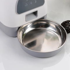 3.5L Automatic Pet Feeder WiFi APP Smart Timed Dosing Feeder Cat Dog Food Dispenser 2L Auto Drink Fountain Water Feeder Cat Bowl