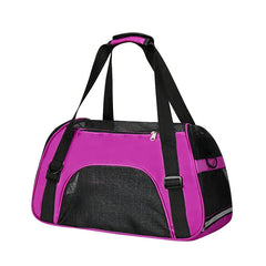 Cat Dog Carrier Soft-Sided Pet Travel Carrier Breathable Mesh Small Dog Cat Outdoor Tent Carrier Outgoing Pets Handbag