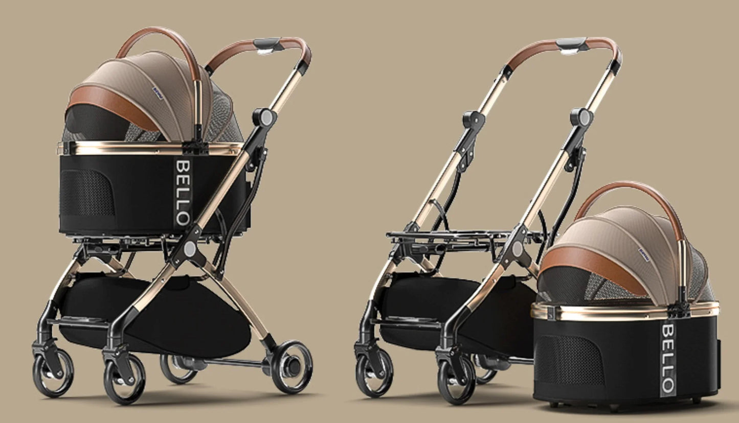 China Factory Supply Outdoor Portable Dog Pushchair