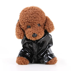 Summer Outdoor Puppy Pet Rain Coat S-XL Hoody Waterproof Jackets PU Raincoat for Dogs Cats Apparel Clothes Wholesale