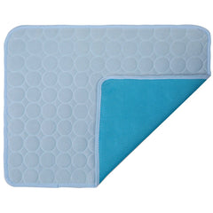 Summer Pet Cooling Mat Pad for Medium Large Dogs Washable French Bulldog Big Dog Ice Gel Bed Shiba Inu Mattress mascotas Blanket