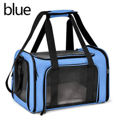 Dog Cat Carrier Bag Soft Carrier Side Backpack Pet Dog Travel Bags Airline Approved Transport for Small Dogs Cats Outgoing