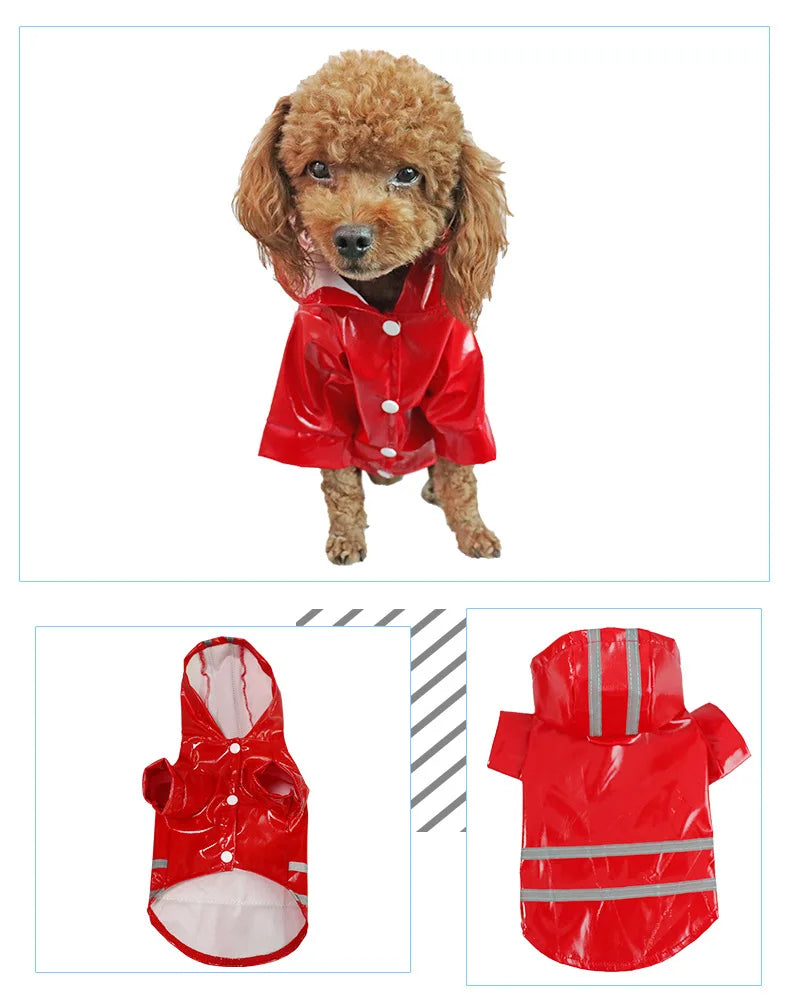 Summer Outdoor Puppy Pet Rain Coat