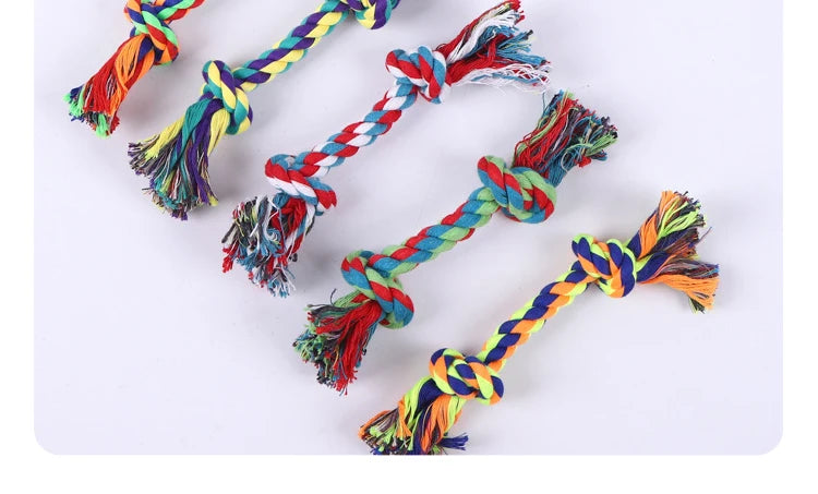 Dog Toy Pet Molar Bite-resistant Cotton Rope Knot Chew Toys