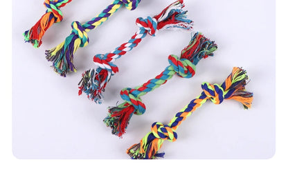 Dog Toy Pet Molar Bite-resistant Cotton Rope Knot Chew Toys