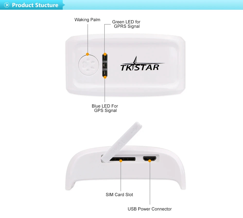 2G Mini Pet GPS Tracker