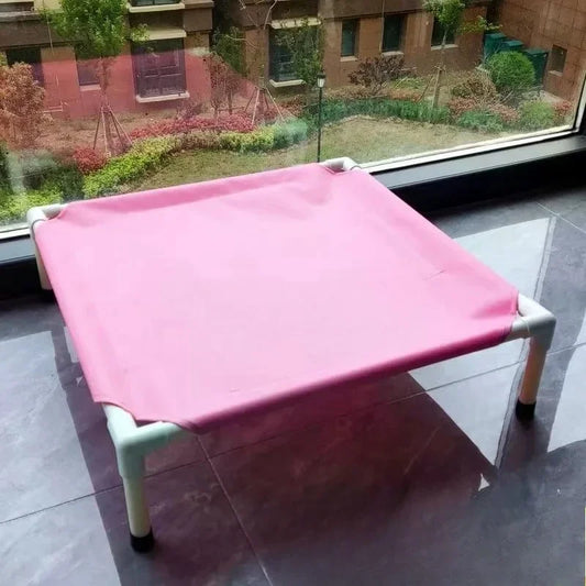 1PC Pet Camping Bed Elevated Bed Folding House Puppy Camping Bed Cat House Portable Removable Washable Puppy Beds Dog Hammock