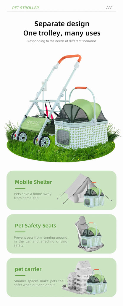 Cat Dog Easy Walk Folding Travel Carrier