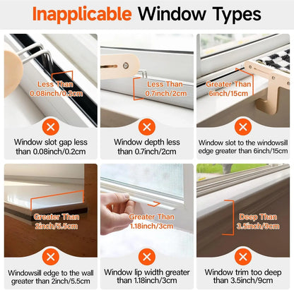 Bedside Bed Pet Nest Window Hanging Cat Bed