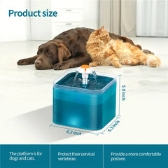 6L Dog Automatic Feeder Transparent Pet Smart Feeder 2L Cats Dispenser Feeding Bowl Remote Tuya WIFI Control Dry Food Pet Feeder