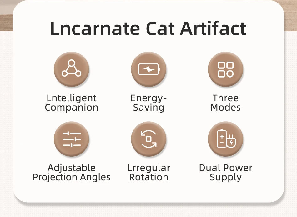 ROJECO Automatic Cat Toy