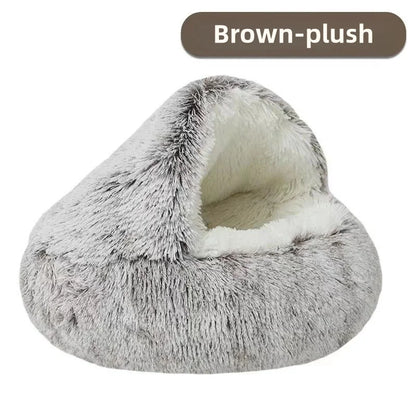 Autumn and Winter soft plush pet bed