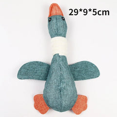 Pet Chew Toys Interactive Cartoon Animal Plush Alligator Shape Dog Sound Toy Gnawing Grinding Teeth Training Supplies