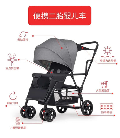 Dog Stroller Lightweight Llightweight Folding Stroller