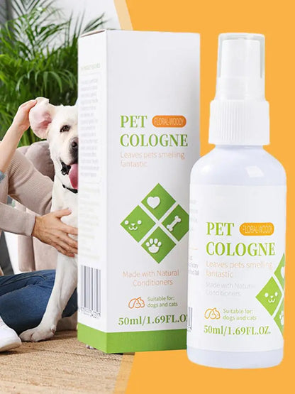 50ml Dog Perfume Spray Pet Odor Eliminator Spray