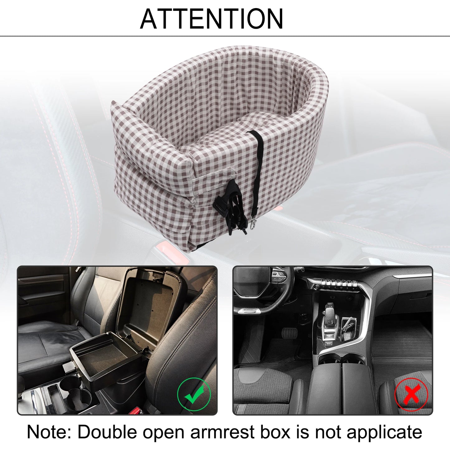 UXCELL Dog Car Seat Bags