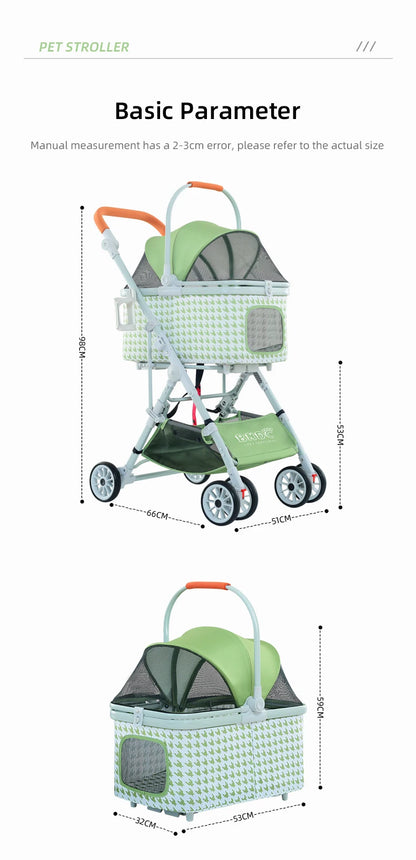 Cat Dog Easy Walk Folding Travel Carrier