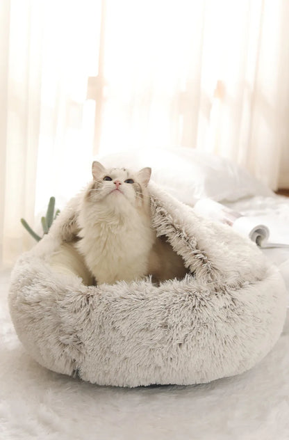 Autumn and Winter soft plush pet bed