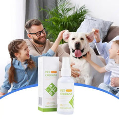 50ml Dog Perfume Spray Pet Odor Eliminator Spray Long-Lasting Dog Calming Deodorizer Dog Conditioner Spray For Smelly Dogs