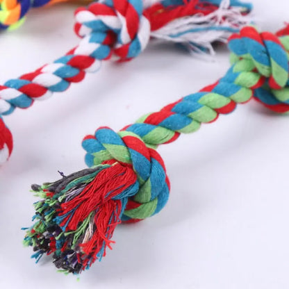 Dog Toy Pet Molar Bite-resistant Cotton Rope Knot Chew Toys