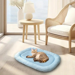 Cat Bed Breathable Dog Sleeping Pad Cat Nest Cushion Dog Crate Mat Dog Mat Summer Pad Cooling Beds For Summer