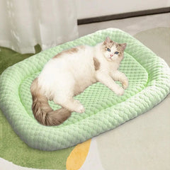 Cat Bed Breathable Dog Sleeping Pad Cat Nest Cushion Dog Crate Mat Dog Mat Summer Pad Cooling Beds For Summer
