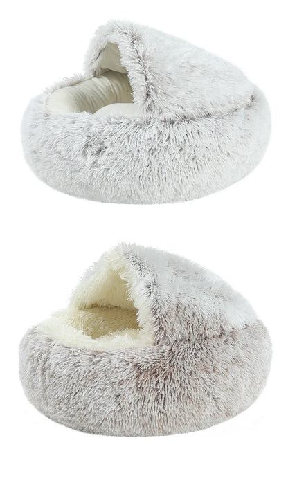 Autumn and Winter soft plush pet bed