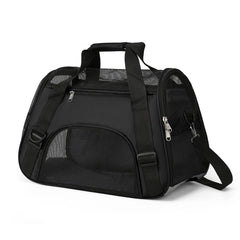 Cat Dog Carrier Soft-Sided Pet Travel Carrier Breathable Mesh Small Dog Cat Outdoor Tent Carrier Outgoing Pets Handbag