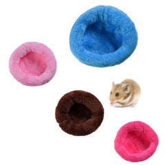 Pet Supply Winter Soft Fleece Guinea Pig Bed Small Animal Cage Mini Mat Hamster Rat Sleeping Bed Hamster Bed Sofa Hedgehog